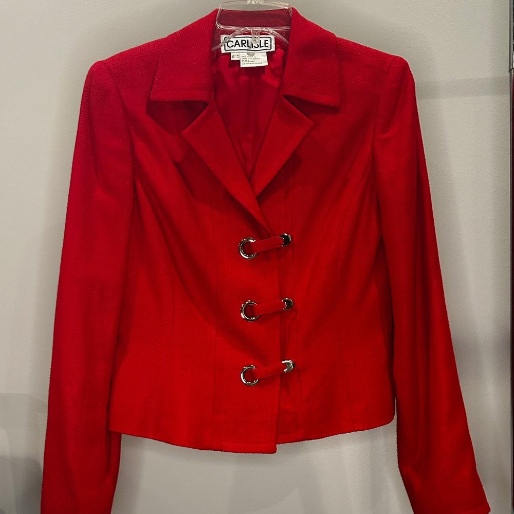 Carlisle Size 6 Red Jacket